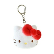 limited edition series sanrio original hello kitty red plush bag charm key chain (no ezlink function)