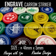 🔥🆂🅰🅻🅴🔥 ENGRAVE Acrylic Carrom Striker Karom