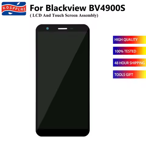 5.0-Inch For Blackview BV4900S LCD Display Screen Front Touch Glass Replacecment For BV 4900 4900S B