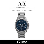 [Official Warranty] Armani Exchange AX1731 Men's Chronograph Gunmetal Stainless Steel Watch