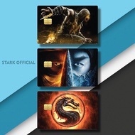 STICKER CARD GAME MORTAL COMBAT 8KZAK/9BC2K/ COVER ATM GAME WALPAPER MORTAL COMBAT / STICKER ATM CAR