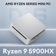 D6คอมพิวเตอร์ขนาดเล็กนักเล่นเกมใหม่ Ryzen 7 7730U Windows 11จอคู่ DDR4สูงสุด64GB 8K WiFi6 BT5.2