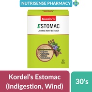 Kordel's ESTOMAC Licorice Root Extract 30's [Indigestion, Mild Vomiting, Flatulence, Angin, H.Pylori