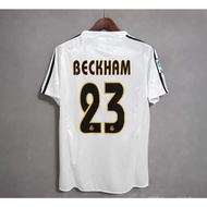 Retro SSS + Real Madrid Zidane Beckham Jersey