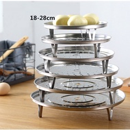 Hm 194 Strainer Placemats Steamer Pans Steamer Rack Stainless Steel Material Steamer Pans With Legs Anti-Heat Stainless Steel - Steamer Placemats Multipurpose Steamer Steamer Stainless Steel Size 18cm - 22cm - 26cm - Steamer Lotus