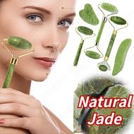 ☼✱ Natural Gua Sha Massager For Face Jade Roller Massager Guasha Scraper For Face Gouache Scraper Face Microniddle Roller Massage