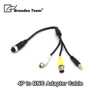 Aviation 4pcs BNC+RCA+DC connector, for CAR DVR to Car camera BNC+RCA+DC connector,