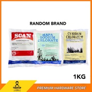 SODIUM CHLORATE 99% 1kg Herbicide Mixture Grass Killer (Same As Scan Mapa CS BL Dynamic Sodium) Racu