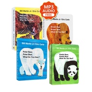 หนังสือภาษาอังกฤษ หนังสือเด็ก Interactive Montessori Educational Board Book Bedtime Storybook for Ki