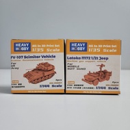 1:144 HEAVY HOBBY FV-107 Scimitar & Latoka M72 1/2t Jeep #