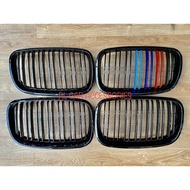 BMW E70 X5 E71 X6 M sport diamond front grille grill 2008 2009 2010 2011 2012 2013 cover bodykit bod