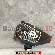 Kaca HBC CAKIL Inner Visor Smoke / Kaca Retro CAKIL / Bogo / Kaca Dalam Cakil