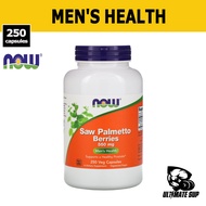 Now Foods, Saw Palmetto Berries 550mg, Men's Health, Supports a Healthy Prostate 250 Veg Capsules
