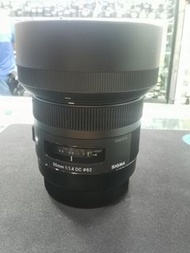 Sigma 30mm F1.4 DC ART CANON EF MOUNT 98%new