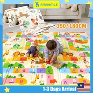 180x150x0.8CM Baby Foldable Playmat Carpet Baby Floor Mats Play Mat Large Foldable Waterproof Baby M