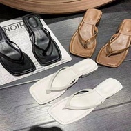 Women's Square Slippers Mule Slippers 120354