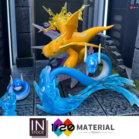[In Stock]1/20 Resin Scale World [JB] - Dratini & Dragonair & Dragonite [Split RE-MENT]