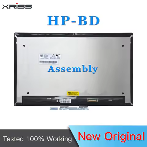 XRISS Original 13.3 Inch For HP Envy X360 13-BD P/N: L62080-ND1 M133NVFC R6LCD Touch Screen Full HD 