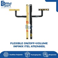 FLEXIBLE ON/OFF+VOLUME ITEL A70/A665L