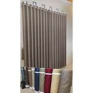 ALASKA Blackout Curtains 95% Plain Turkish Original Embroidery. Please Request the height of the cur