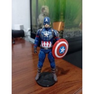 Captain america mini action figure
