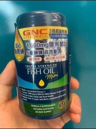 GNC迷你深海魚油 60粒