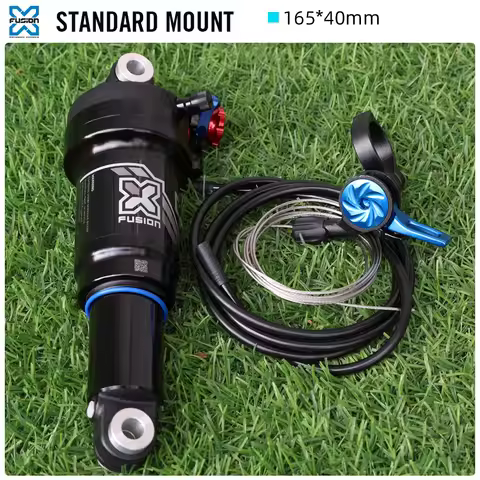 Ultralight X-FUSION O2 PRO RLR MTB Rear Shock Remote Control Trunnion MTB Shock 165*40mm 54MM/22.2MM