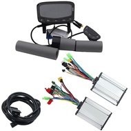 Electric Scooter Parts Kit Electric Scooter Replacement Parts Kit Universal E-Bike Electric Scooter Modification Accessory Kit 48-60V with Dashboard Replacement Parts Scooter Accessories