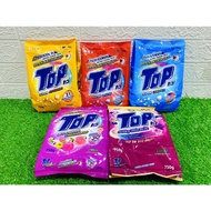 TOP ADVANCED MICRO-CLEAN TECH DETERGENT POWDER 750g [Laundry Powder Detergent] [Serbuk Pencuci] TOP 