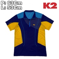 B99 Baselayer Halfzip Shirt K2 Outdoor Sport Cuff Short Sleeve Shirt Running Sports Hiking Tracking