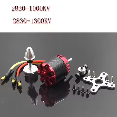 N2830 1300kv Metal Remote Control External Rotor Brushless Motor For A2212 4- Aircraft 1000kv Extern
