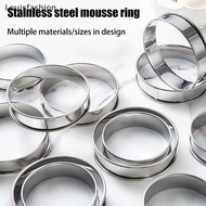 Louisfashion 8/9/10CM English Muffin Rings Crumpet Rings Double Rolled Tart Ring Round Stainless Ste