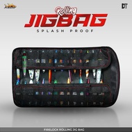 Firelock Rolling Jig Bag Fishing Bag Metal Jig Bag Metal Jig Roll Bag Metal Holder Bag