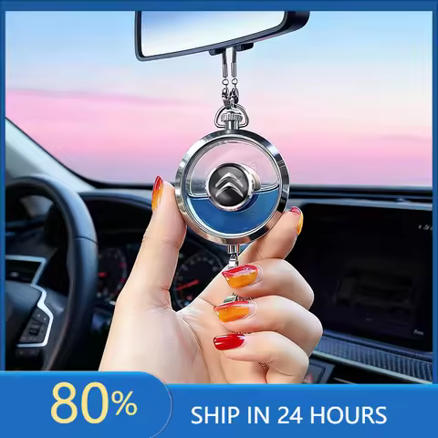 Car Stickers Car Perfume Pendant Air Freshener Hanging Perfume Bottle Diffuser For Citroen C6 C4 C3