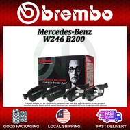 Mercedes Benz B Series W246 B200 Front / Rear Brake Pad , Disc Brake Pads Brembo [Original]