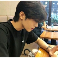 Indohair Men's Wig Short Mullet Hair Black Color Short Mullet Curtain Model code A5 short