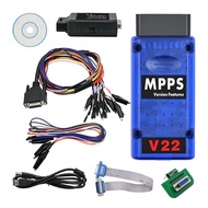 MPPS V22 Master V22 ECU Master MAIN+Tricore+Multiboot+Breakout Tricore Cable Chip Tuning ScannerDiag