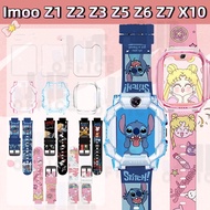 [Ready Stock] Silicone Soft Strap+Shell Imoo Z1 Z2 Z3 Z5 Z6 Z7 X10 Strap Imoo Z1 Z2 Z3 Z5 Z6 Z7 X10 