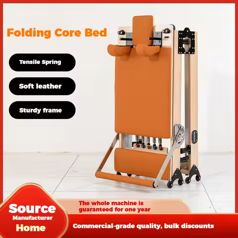 Folding core bed, large equipment, yoga studio, private teaching, specialized training, maple Pilate