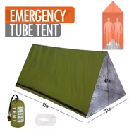 2 Person Emergency Tent Waterproof Camping Travel Pergola Family Campaign House Tourist Tents Cool G
