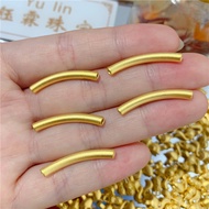 Diy charm gold 916  Elbow Braided Rope Bracelet Bracelet Half Bracelet Female gold 916