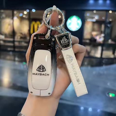 Real Carbon Fiber Key Fob Cover Case Shell Protector for Benz AMG E53 GLS63 Sedan CLA35 45 Coupe GLB