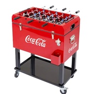 罕有 / 可口可樂 足球機+手推車+ 65L 保溫箱二合一 party camping Cooler 戶外