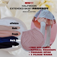 🔥24 HOURS FAST SHIPPING🔥Skirt Extender / Extended Skirt / Extension skirt Muslimah / Mini Skirt BASI