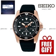 SEIKO SNE586P1 Prospex Solar Diver's 200m Silicone Strap Watch - SNE586