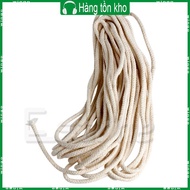 WIN 10M 33 ft Braided Cotton Core  Making Wick For Oil Or Kerosene Lamps 4mm