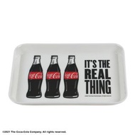 🇯🇵日本直送 可口可樂食物托盤餐盤經典快餐托盤食物盤生果盤水果盤食物盒食物分類耐熱易潔戶外露營隨行長方形白色 8" Coca Cola Melamine Serving Tray Rectangula