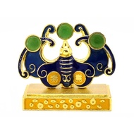 3 Jewels Feng Shui Prosperity Bat - For #6 Heavenly & #8 Wealth Star - Mentor, Windfall, Prosperity 