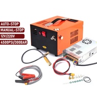 300bar 4500Psi PCP Air Compressor 12V DC - High Pressure Pump for Car