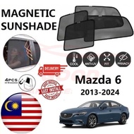 Mazda 6 2013-2024 Epic Magnetic Sunshade  (4pcs) Accessories Car